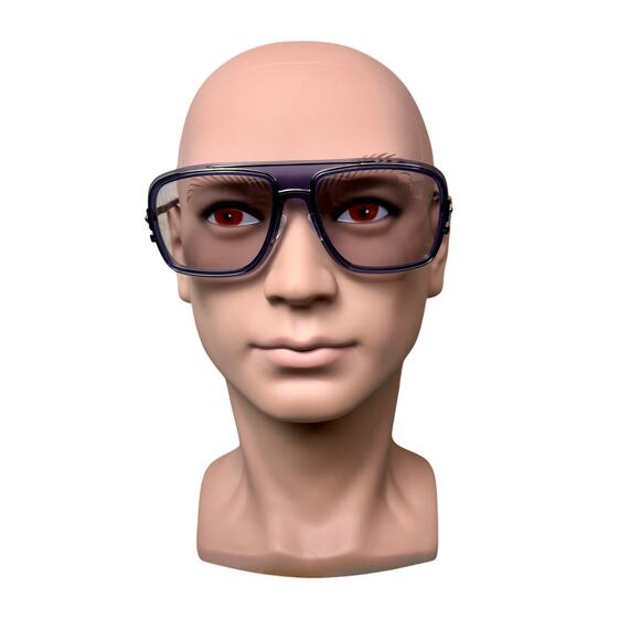 NEW MCM Luxury Navigator Photochromic Blue Metal Sunglasses - Picture 2 of 9